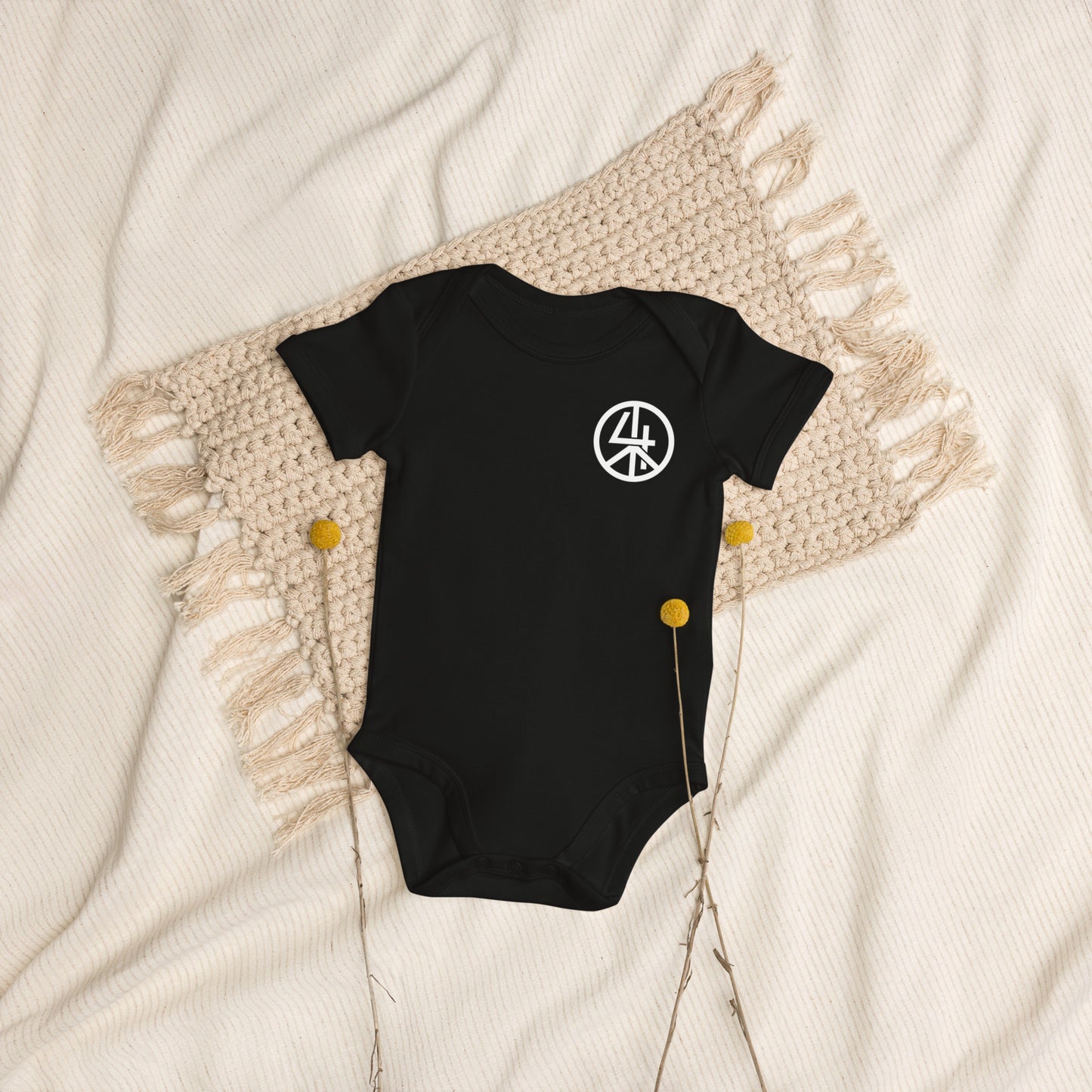 Healing Whispers- Organic Cotton Baby Bodysuit