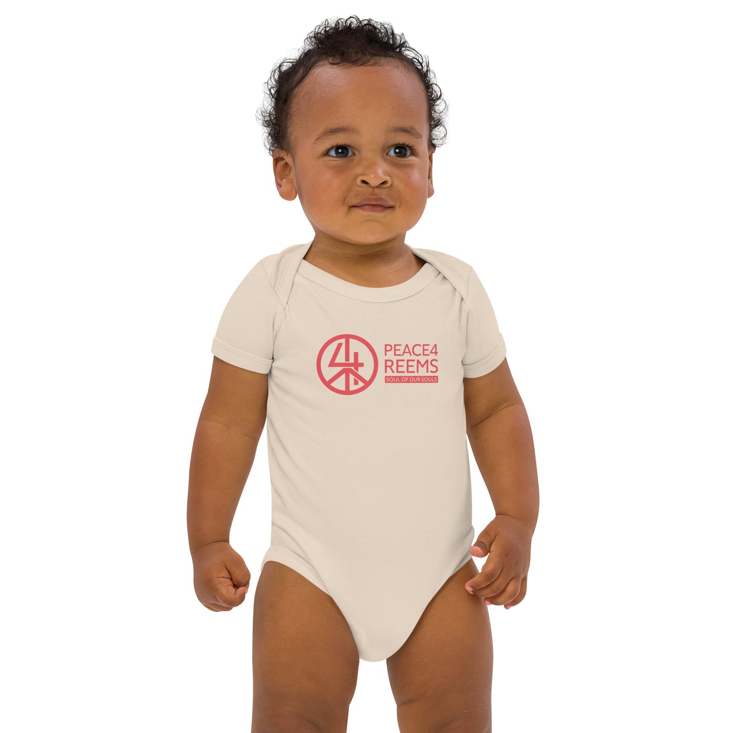 Crimson Whispers- Organic Cotton Baby Bodysuit