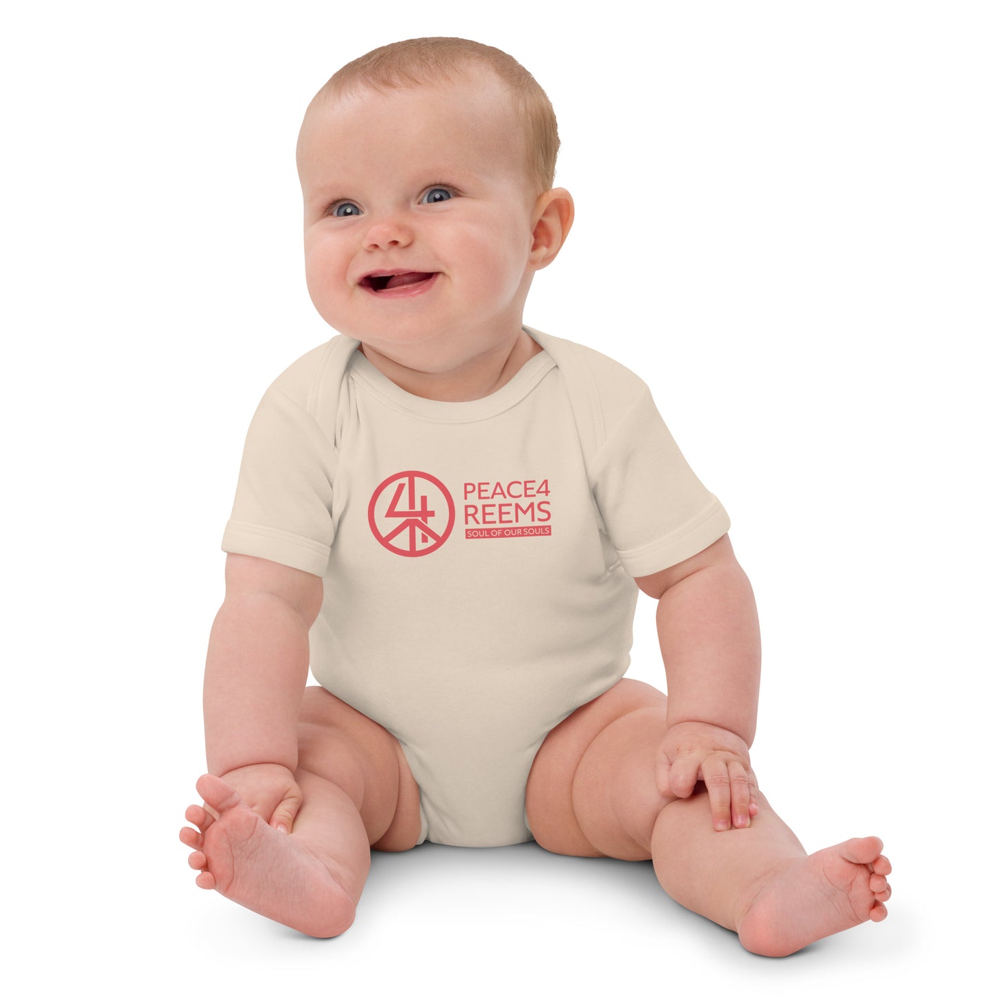 Crimson Whispers- Organic Cotton Baby Bodysuit