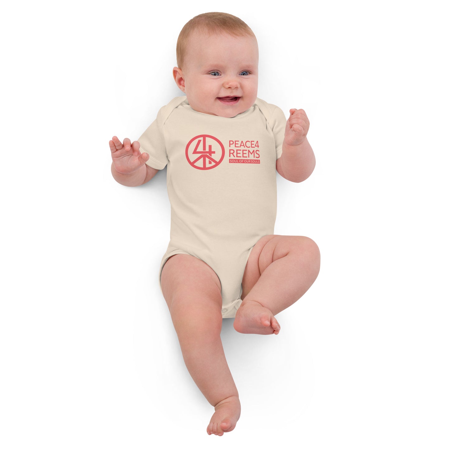 Crimson Whispers- Organic Cotton Baby Bodysuit