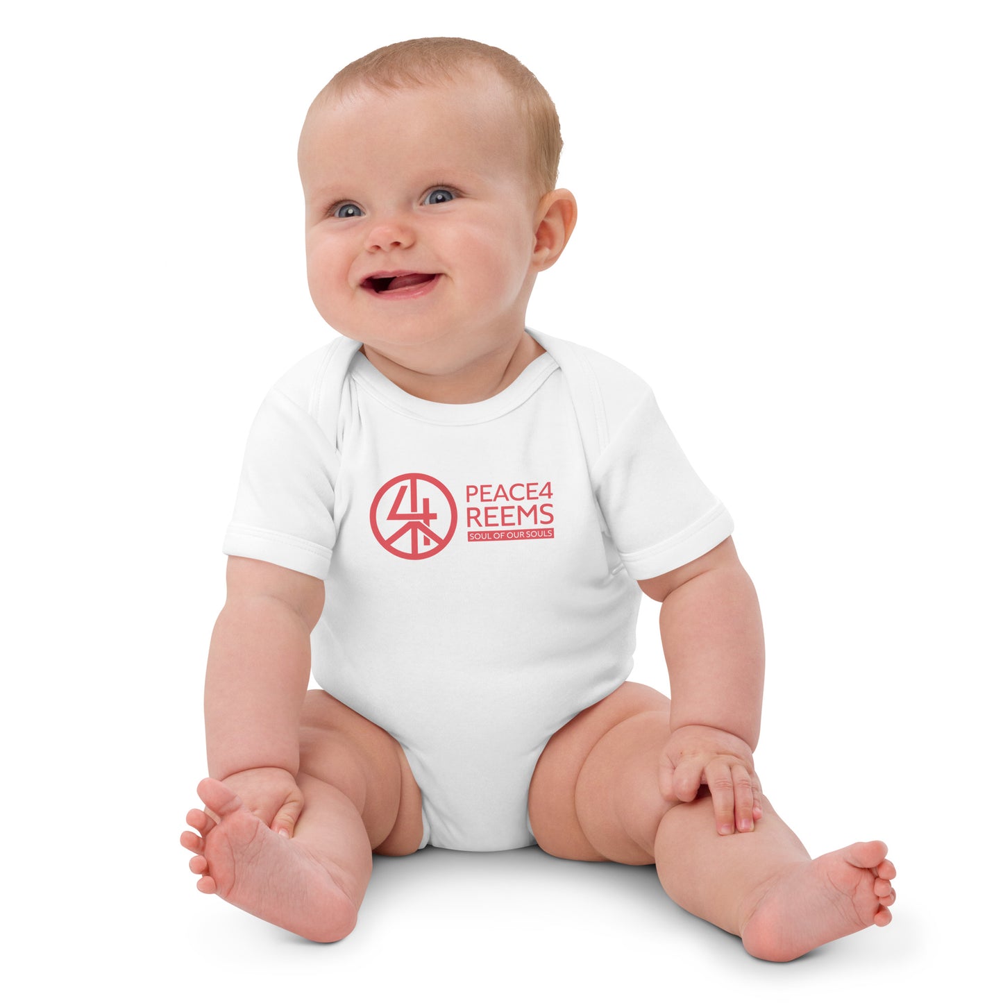 Crimson Whispers- Organic Cotton Baby Bodysuit