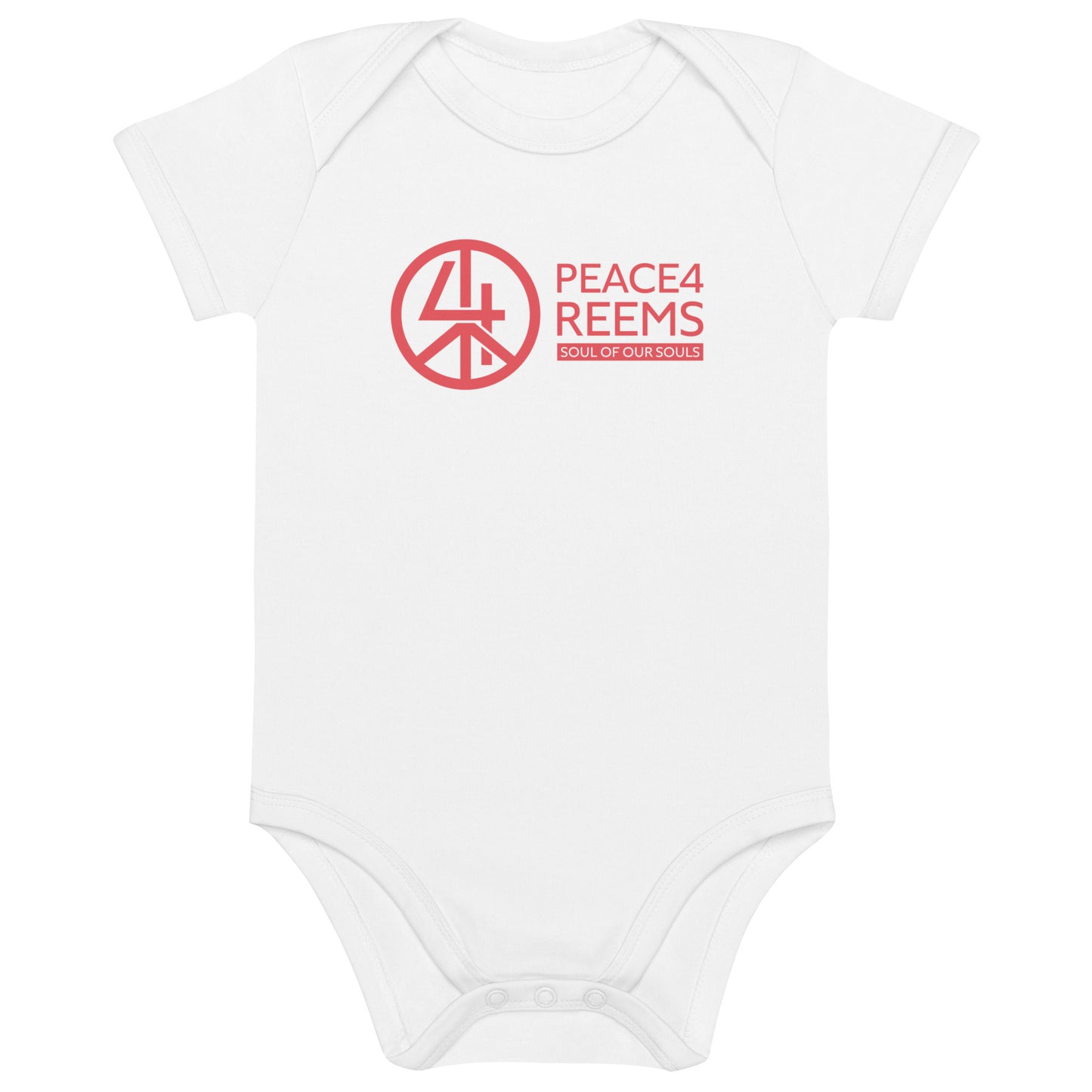 Crimson Whispers- Organic Cotton Baby Bodysuit