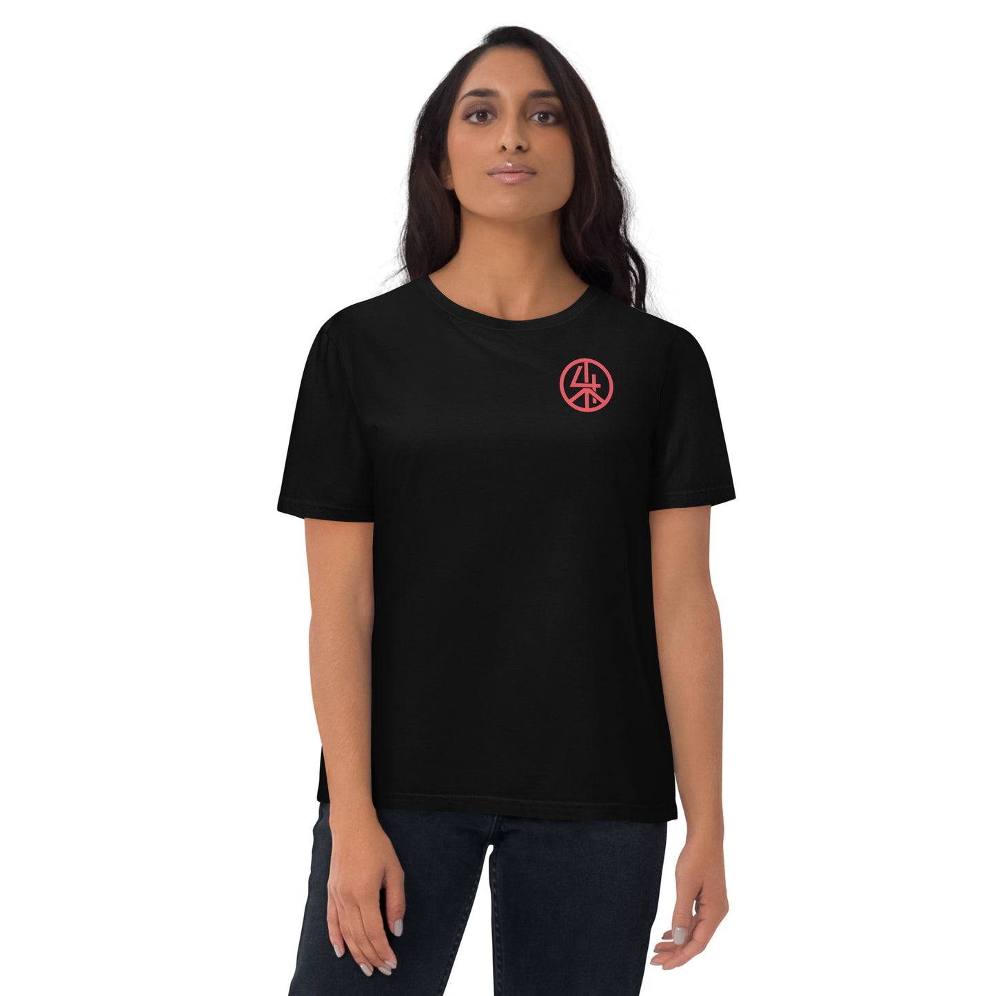 Crimson Serenity- Women's Organic Tee